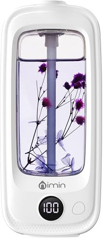 EternalBloom Aroma Diffuser: Ätherische Öle Diffuser mit 6 Timer-Modi & 3 Düften, Lufterfrischer für Raumduft und Aromatherapie, Geruchsneutralisierer für Zuhause