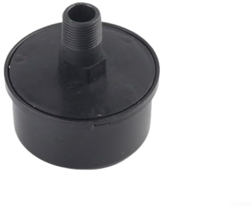 Luftkompressor Schalldämpfer 16 mm Außengewinde Ansaugfilter Schalldämpfer für Kolbenluftkompressoren und kleine Luftpumpen, Ersatz-Schwammfilter mit Klinkerkörper