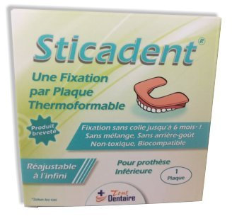 STICADENT Prothèse Bas - Vivre Sans Colle Dentaire