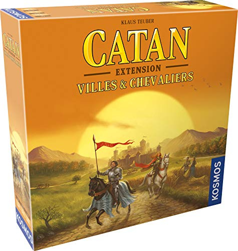 Kosmos | Catan-Erweiterungen Städte & Ritter | Gesellschaftsspiele | Ab 12 Jahren | 3 bis 4 Spieler | 120 Minuten