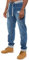 New Mens ENZO Branded High Fashion Designer Ribbed Cuffed Joggers Denim Jeans 28-48 (32W x 32L, Blue)