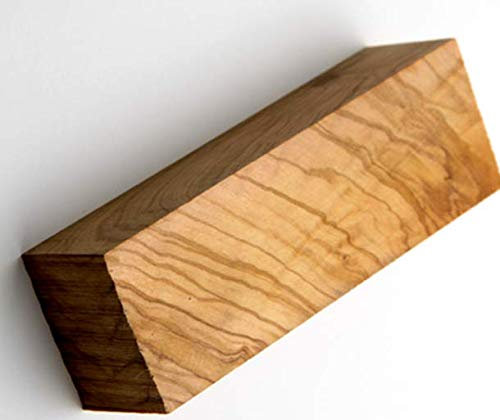 D.O.M. Rohholz Olivenholz Kanteln Verschiedene Abmessungen (40 x 40 x 120 mm)