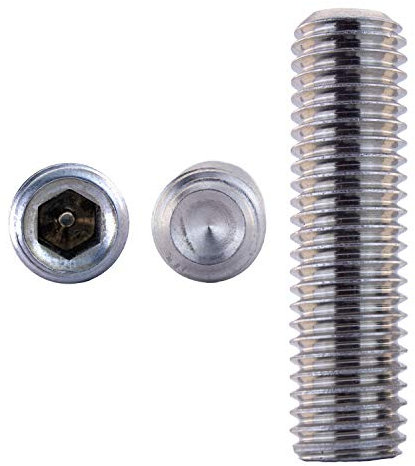 D´s Items® | Gewindestift mit Ringschneide - M6x8 - DIN 916 - Edelstahl A2 - [1 Stück] - | Wurmschraube | Madenschraube V2A