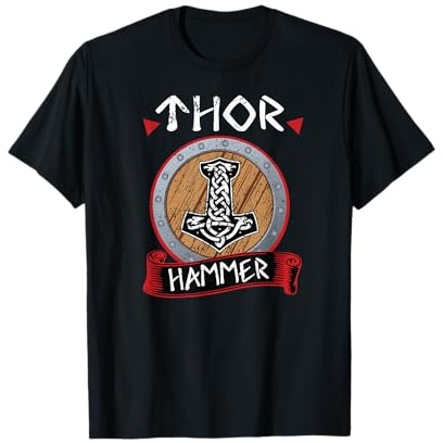 Thor Hammer Wikinger T-Shirt Männer Frauen Kinder T-Shirt