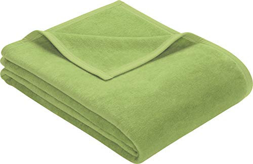 Erwin Müller Wohndecke, Wolldecke, Kuscheldecke 2er- Pack - strapazierstark, weich, temparaturausgleichend (weitere Farben, Größen)