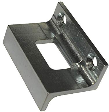 BRITON 376 Series Flush Face Keeper Plate - Zinc Plated