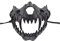 Halloween-Maske, Totenkopf-Maske, Halloween-Maske, Cosplay, Werwolf-Maske, Tierthema-Party-Maske, halbes Gesicht, Totenkopf, gruselige Maske, Neuheit, Horror-Maske, Cosplay, dekorative