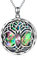 AOBOCO Keltisch Baum des Lebens kette Sterling Silber 925 Lebensbaum Anhänger Halskette Damen, Keltischer Schmuck Geburtstagsgeschenke für Frauen (Rosa)