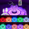 LED Tischlampe aus Kristall,16 Farben 4 Modi Touch Control Rose Rose Crystal Lamp, Tischlampe Touch Dimmbar Mit Fernbedienung,USB wiederaufladbare Rose Schatten Tischlampe für Schlafzimmer Wohnzimmer