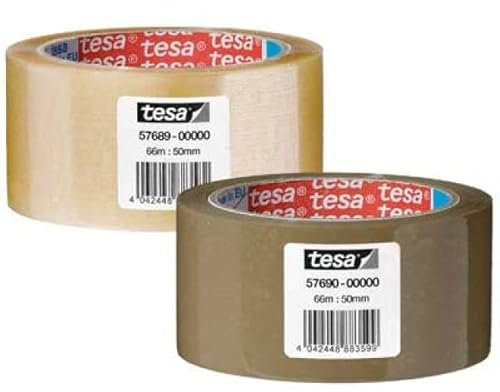 NASTRO IMBALLO 'SILENZIOSO' mm 50x66 mt - Avana (Confezione da 36 pezzi)