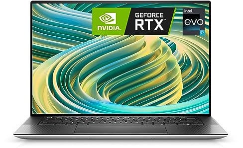 Dell XPS 15 9530 Intel Core i7 Ordinateur Portable 15.6 | OLED 3.5K Tactile | Silver Black - 16 Go de RAM, SSD 1To, NVIDIA GeForce RTX 4060 - Win 11 Home - Clavier Azerty