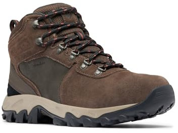 Columbia Newton Ridge Plus 2 Suede WP, Botas De Senderismo, Hombre, Marrón (Cordovan/Spice), 43.5 EU