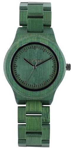 Raptor Raina Damen-Holz Uhr Bambus Analog Quarz RA10188