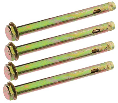 Veemoon Ancoraggi Zigrinati Di Ricambio Per Calcestruzzo M12x150 Bulloni Di Ancoraggio A Parete in Acciaio Carbonio Robusti E Facili Da Installare