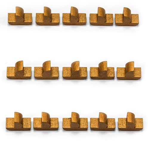 Waldfelsen® Hozfiguren: 15 Schiffe geeignet für Die Siedler (Farbe: Bronze)