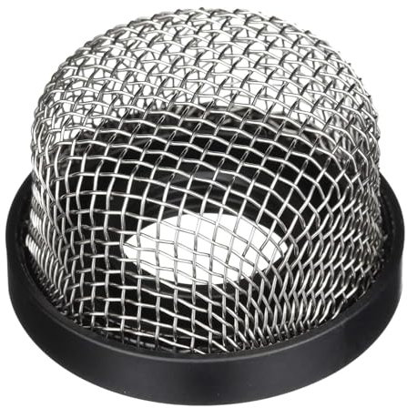 Filtro a rete in acciaio inox, filtro per aeratore, filtro a rete in acciaio inox, filtro per pompa 'acqua per barche, rondelle da giardino per pompa Livewell, filtro a vite per impianti idraulici