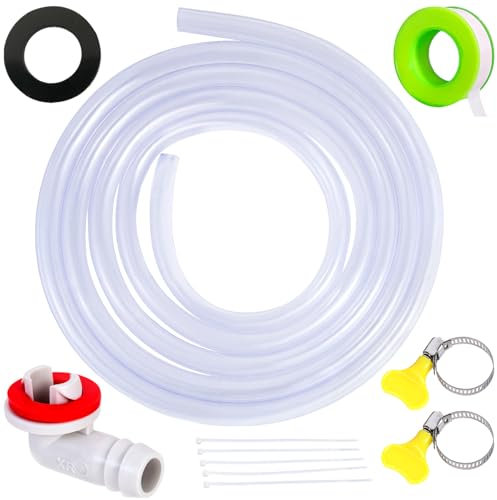 FullMayPro Abflussschlauch für Klimaanlage, 91 cm, tragbarer AC-Ablaufschlauchanschluss, 2,0 mm dick, nicht leicht verformbar, Ersatz für universelle Mini-Split-AC-Einheit und Fenster-Klimaanlage