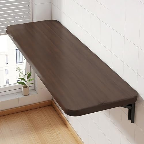 Wandklapptisch Wetterfest,Klapptisch Drop Leaf Tisch,Wand Küchentisch,Schmaler Und Langer Esstisch,Laptoptisch,kleine Räume,für Küche Esszimmer Arbeitszimmer ( Color : Style1 , Size : W40*L100CM )
