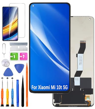 HLYGZX Pantalla de Repuesto Original para Xiaomi Mi 10t 5G LCD, para Redmi Note 9 Pro 5G Pantalla LCD táctil digitalizador Kit de Piezas de reparación