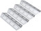 tuning-art GA35 Gasgrill Brennerabdeckung Edelstahl kompatibel mit Enders Monroe Pro 4 Gasgrills | Brennerschutz | Passgenau, Farbe:4er Set Matt Bulle