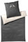 elegante Soft-Flanell Bettwäsche Alpenchic Hirsche Graphit, 1 Bettbezug 135 x 200 cm + 1 Kissenbezug 80 x 80 cm
