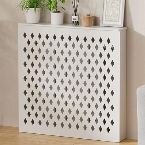 Snaweo Radiator Cover, Heating Cabinet Shelf, Modern Home Wood Radiator Cover, Heating Cabinet Storage Shelf, Cabinet Radiator Shelve, Not Just for Radiators(L70xH70xW15cm)