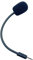 Replacement Mic For Q100 Gaming Headset Game Headset 2.5mm Detachable Microphone Headsets Mic Boom Replacement