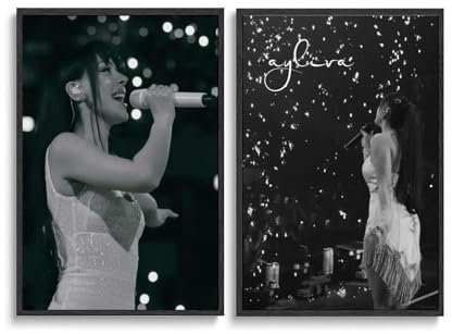A Set Of 2 Music Ayliva Posters Poster Für Zimmer, Ästhetische Leinwand-Wandkunst, Schlafzimmer-Dekor Poster 16x24inch(40x60cm)
