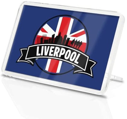 1 x Liverpool Square Magnet - England UK GB Flag City Travel Holiday Fridge Magnetic Travel Souvenir Holiday Family Friend Women Men #83138