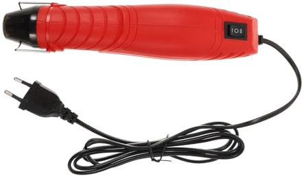Ciieeo Saldatura a calda soffiatore ad aria calda con cavo soffiatore ad aria calda portatile con cavo riscaldatore ad aria calda portatile per auto pvc rosso