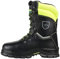 WOODSafe, Herren Schnittschutzstiefel, Klasse 1, S3, schwarz/gelb, Forststiefel, KWF - geprüft, Größe 43