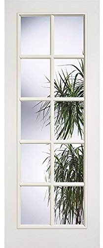 Standard Design Glass Finish MDF Slab Internal Door (Manufactured Wood) (198.1cm H x 76.2cm W x 3.5cm D)