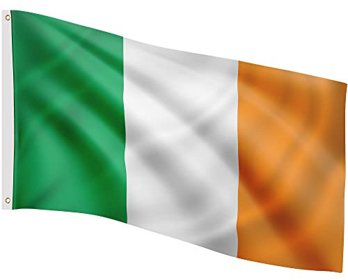 FLAGMASTER Flagge, 30 verschiedene Fahnen zur Wahl, Größe 120 cm x 80 cm, Irland