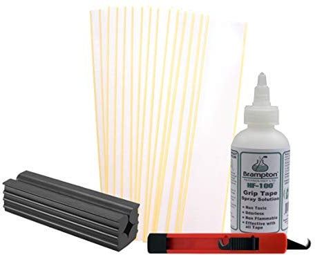 Mercia Golf Ultimate Golf Grip Re-gripping Kit for 9 clubs with 4ozs Solvent, 10 grip strips, Rubber Vice Clamp and Hook Bladed Knife.