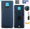 YHX-OU 6.67'' Battery Cover Suitable for Xiaomi Redmi Note 9S Redmi Note 9 PRO Back Cover + Installation Tool +1 Camera Film (Grey)
