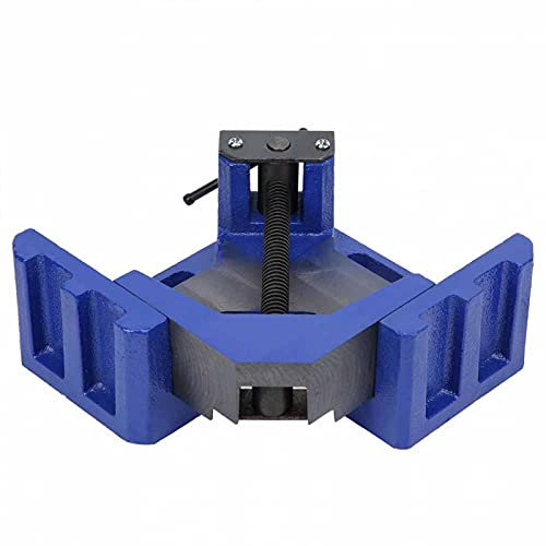 Cast Iron Welders Angle Clamp, 2‑1/2inch Right Angle Welding Clamp Heavy Duty Fixed Fixture Vise for Wood Weld Clip Tools