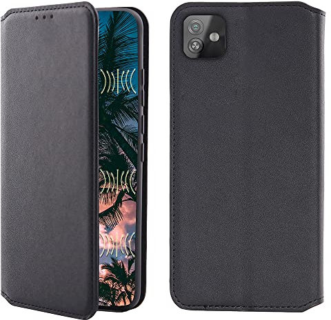 CEKA TECH Coque pour Wiko Y82,Etui Housse avec Fermeture magnétique,Portes Cartes pour (Wiko Y82, Noir)