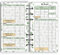 Harphia 6 Loch Budgetsystem Nachfüllbar Papier, 6-3/4 x 3-3/4, persönliche Größe, 2 Stück pro Packung für Budgetordner, Tagesplaner-Papiernachfüllungen (Budget Plan, A6)