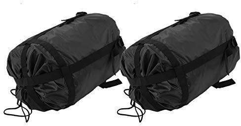 Kompression Sachen Sack, 2 Stücke Oxford Tuch Stoff Outdoor Camping Schlafsack wasserdichte Reise Erwachsene Kompression Lagerung Tasche Für Schlafsäcke Kleidung