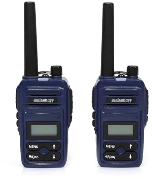 Anferu Aselsan PM985 12Km Outdoor Distance Pmr Handheld Radio (Set of 2)