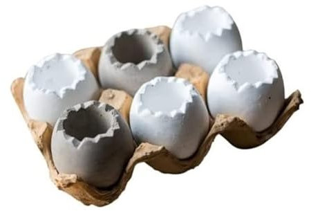 Blumentopf, Pflanztopf, Eierschale, Sukkulenten-Blumentopf, Büro-Ornamente, Esstisch-Dekoration, Keramik-Übertopf, Blumenvase, Eier-Design, Übertopf