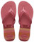 Havaianas - Elegance Print, Infradito Eleganti, Durevoli e Confortevoli con Cinturini alla Moda e Suola Antiscivolo, Donna, Pau Brasil, 33/34 EU