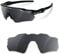Kompatible Ersatzlinsen für Oakley Radar EV OO9208, Schwarz