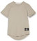 Calvin Klein Herren Badge Turn Up Sleeve J30j323482 Kurzarm Strickoberteile, Grau (Elephant Skin), M