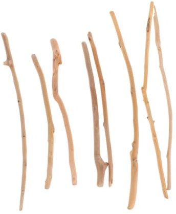 BUGUUYO Natürliches Treibholz Fischtank-Dekoration Echtes Holz Aquarium-Baum-Ornament Versteller Einzigartige Zweige Pflanzenknospen