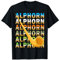 ALPHORN Klassik Musik Musiker Alphornbläser T-Shirt