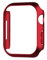 BARALARIQIU Funda rígida para Apple Watch Series 7, 8, 9, 45 mm, a prueba de golpes, resistente al tacto, materiales de policarbonato mate, color rojo