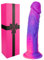 23cm Long Soft Silikon Realistischer Fantasy Dildo mit Saugnapf, Großer Weicher Anal Dildo für männer und frau, Rosa Lila Big XL Dildo, Strap on Penis Dildo Sexspielzeug für erwachsene Paare Gay