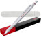 rOtring 600 3-in-1 Mehrfarbstift und Druckbleistift Stifte, Schwarz & Rot, 1 Bleistiftspitze (0,5 mm), Samtetui
