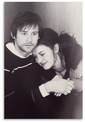ZBSXLBNG Eternal Sunshine of The Spotless Mind Cast Poster Dekorative Malerei Leinwand Wandkunst Wohnzimmer Poster Schlafzimmer Malerei 20x30inch(50x75cm)